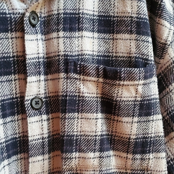 Goodfellow Heavy Plaid Long Sleeve Sz. XL Shacket - Picture 5 of 13